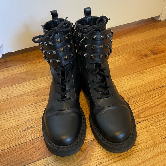 VALENTINO GARAVANI combat boots - Picture 5 of 11